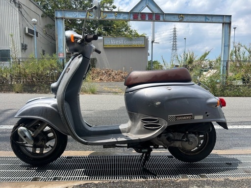 お洒落 レトロ ホンダ ジョルノ50 2スト 原付 AF24 大阪発 メットイン