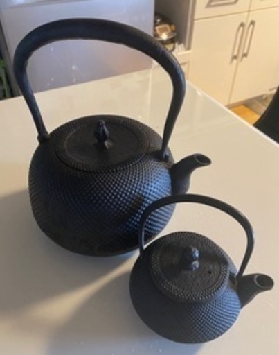 南部鉄器あられ鉄瓶