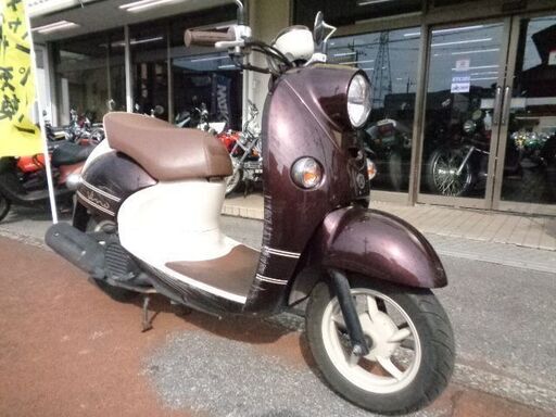 NO.5106　ビーノ（ＶＩＮＯ）　水冷４サイクル　フューエルインジェクション車　メタリックブラウン