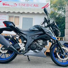 【ネット決済】スズキGSX-S125 ヘルメットロック装備車