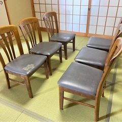 karimoku / カリモク ダイニングチェア4脚　レトロ