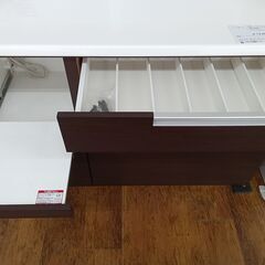 ☆ジモティ割あり☆ レンジボード ブラウン H201×D42×W120 
