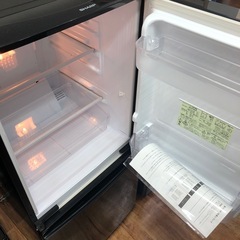 SHARP 冷蔵庫 2015年製 137L SJ-D14A-B 入荷しました