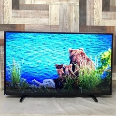 即日受渡❣️2年前購入43型4K対応液晶TV Wチューナー26500円