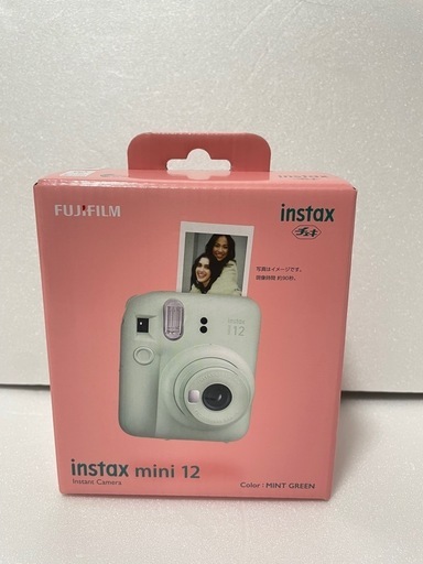 新品　チェキ　instax mini 12 本体　グリーン