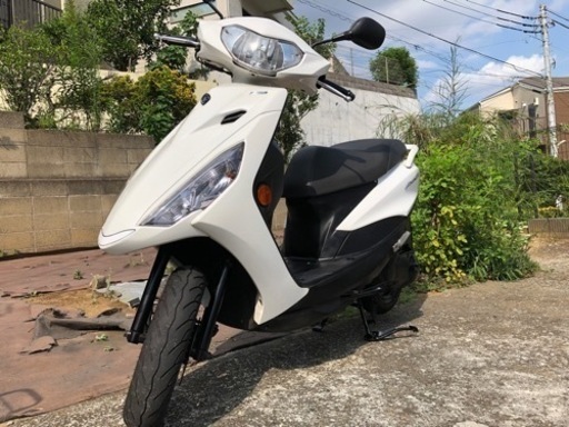 【125㏄バイク車体】ヤマハ　アクシスZ＊4stFI車スクーター＠神奈川県川崎市麻生区より