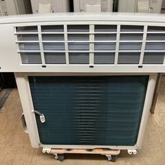 K05530　中古エアコン アイリスオーヤマ 2017年製 主に6畳用 冷房能力 2.2KW / 暖房能力 2.2KW