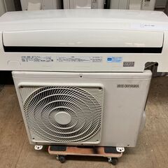 K05530　中古エアコン アイリスオーヤマ 2017年製 主に6畳用 冷房能力 2.2KW / 暖房能力 2.2KW