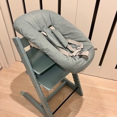 ストッケトリップトラップ　ベビーセット+トレイ+ニューボーンセット付き