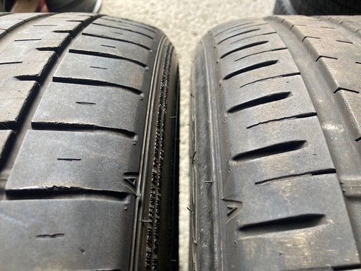 FALKEN 245/40ZR20 2本 外減りあり 245/40/20 溝あり夏タイヤ 245/