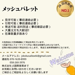 メッシュパレット新品　大 