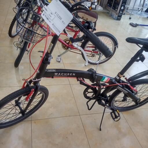 ★ジモティ割あり★  折り畳み自転車 ２0インチ 黒 クリーニング済み OJ5194