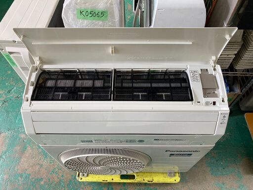 K05534　中古エアコン パナソニック 2019年製 主に14畳用 冷房能力 4.0KW / 暖房能力 5.0KW