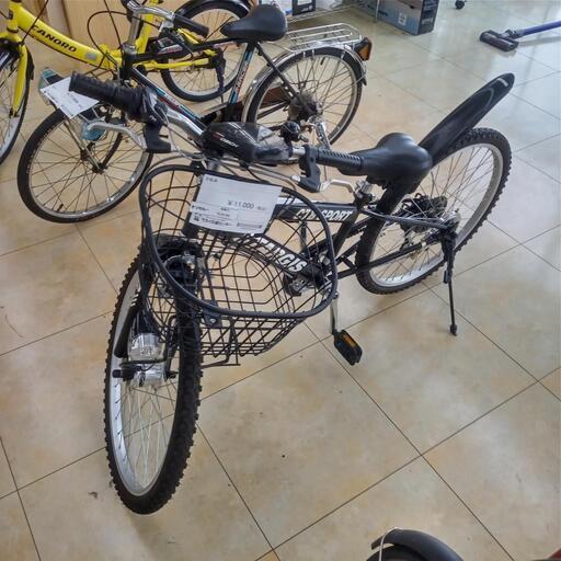 ★ジモティ割あり★  自転車 ２4インチ 黒 クリーニング済み OJ5195