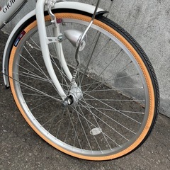 2024年7月購入】シティサイクル 26インチ 6段変速 ママチャリ ホワイト