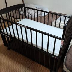 ベビーベッド サワの中古が安い！激安で譲ります・無料であげます  