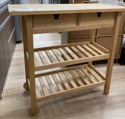 値下 IKEAフォルホイア キッチンワゴン