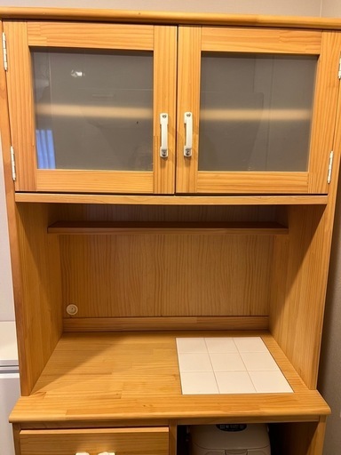 330キッチン カップボード MOMO NATURAL（モモナチュラル）HOLM モモナチュラル 食器棚 カップボード HOLM - MOMO NATURAL 330キッチン