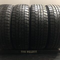 走行短め DUNLOP WINTER MAXX WM02 205/60R16 16インチ スタッドレス 4本 23年製 SAI ノア ヴォクシー ジューク プリウスα等　(KTE056)