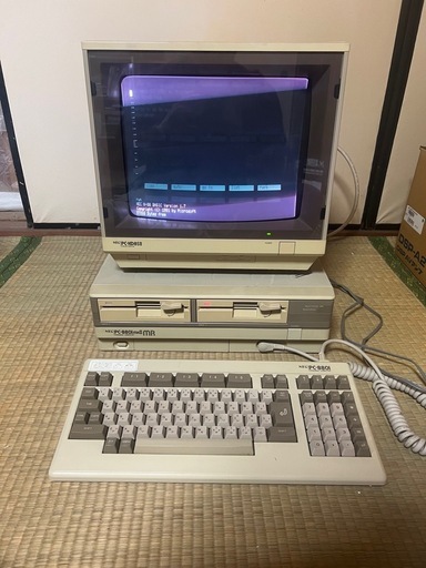 【GO-60】NEC PC-8801mkIIMR PC-KD852 キーボード付