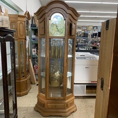 置き時計　機械式アナログホールクロック　ドイツ製　※2400010288548