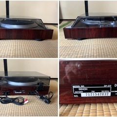 【GO-64】DENON デノン レコードプレーヤー DP-37F