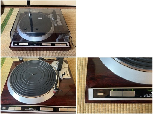 GO-64】DENON デノン レコードプレーヤー DP-37F - レコードプレーヤー 