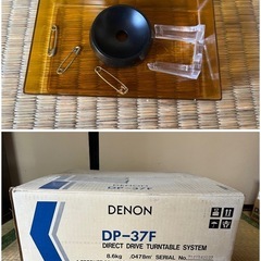 【GO-64】DENON デノン レコードプレーヤー DP-37F
