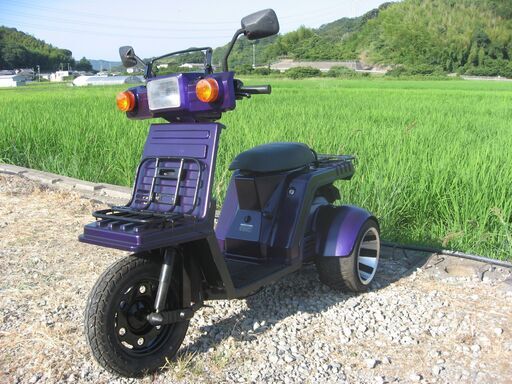 ワイトレ　ホイールカスタム　実働ジャイロX　敷地内走行確認済み　2スト　ミニカー登録出来る仕様になっています