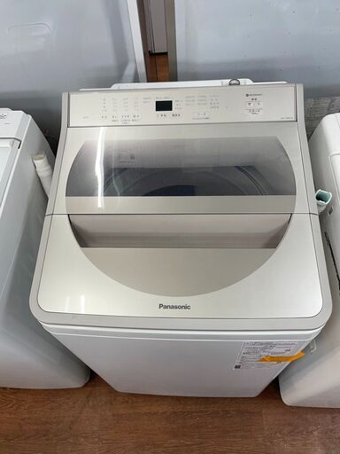 洗濯機　No.14110　Panasonic　2021年製　8kg　NA-FA80H8　メーカー保証あり　【リサイクルショップどりーむ天保山店】