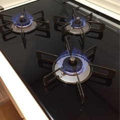 ビルトイン　ガスコンロ　都市ガス　使用頻度少　