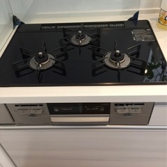 ビルトイン　ガスコンロ　都市ガス　使用頻度少　
