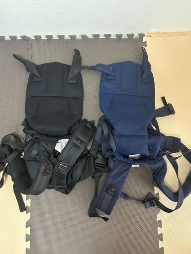 アンジェレッテ 抱っこ紐(ブラックorネイビー)美品※新生児〜3歳まで使用可