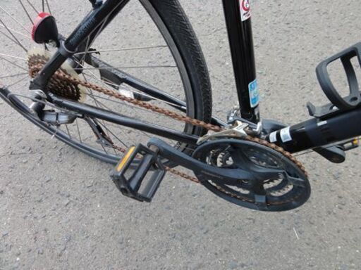 現状品 ブリジストン グリーンレーベル クロスバイク 700×35C ブラック  