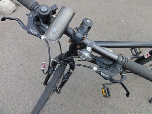 現状品 ブリジストン グリーンレーベル クロスバイク 700×35C ブラック  