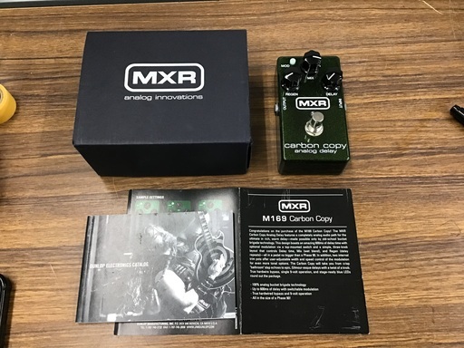 MXR carbon copy アナログディレイ
