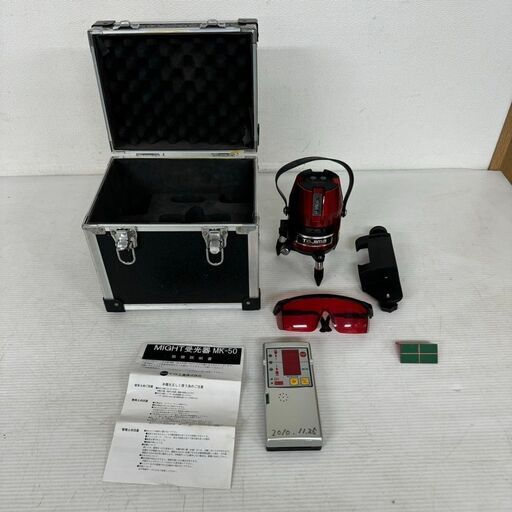 【Tajima】 タジマ レーザー墨出し器 ZERO 受光器セット 4ライン 墨出し Y0164