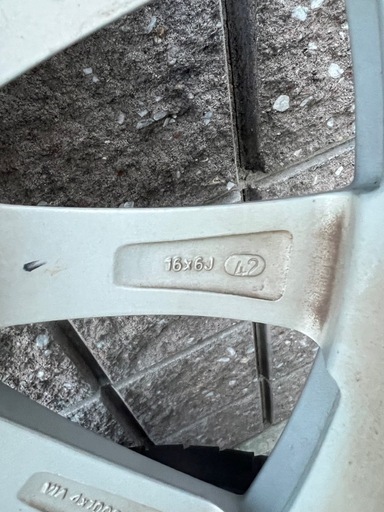 PCD100 16インチ 6J 16インチホイール4本セット 6J 4H PCD100 ② Amazon |