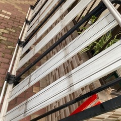 タフレック　標準ルーフ用　ハイエース200系　ルーフキャリア　アルミルーフラック中古