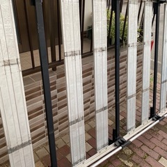 タフレック　標準ルーフ用　ハイエース200系　ルーフキャリア　アルミルーフラック中古