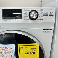 ジモティ来店特価!!　ドラム式洗濯機　アクア　AQW-FV800E　2017　　J-0815