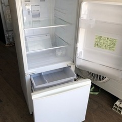 NO 372
 🌈福岡市内配送設置無料✨🌈　シャープ 137L 2ドア冷蔵庫（ホワイト系）SHARP SJ-D14A-W