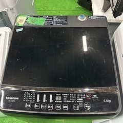 早い者勝ち大セール‼️‼️＋ご来店時、ガンお値引き‼️Hisense(ハイセンス) 2019年製 5.5 洗濯機🎉