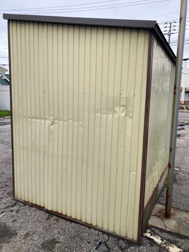 ガレージ®️‼️雨除け物置 自転車置場 資材置場に - 物置 
