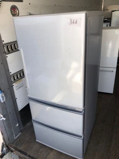 NO 366 福岡市内配送設置無料✨  AQUA アクア 冷蔵庫(272L 右開き）ミスティシルバー AQR-271E(S)
