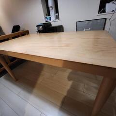 無印良品 THONET トーネット ブナ材テーブル・Ｌ 無印 トーネット ダイニングテーブル