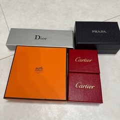 各種空箱HERMES、Cartier、PRADA、DIOR