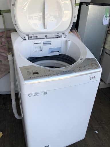 NO 349 ?福岡市内配送設置無料✨? 2019年 シャープ SHARP タテ型洗濯