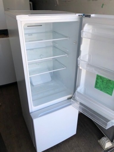☆296 SHARP シャープ 2ドア冷蔵庫 単身サイズ ホワイト系