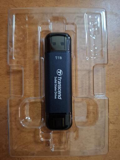 周辺機器 Transcend 1TB SSD USB